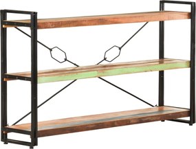 320633 vidaXL Библиотека с 3 рафта, 140x30x80 см, регенерирано дърво масив