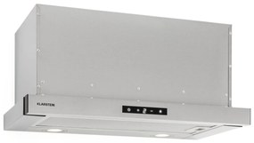 Klarstein Абсорбатор за вграждане Vinea, плосък дизайн, 60 см, черен