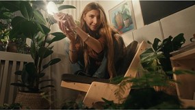 Зелено кресло Sway – Karup Design