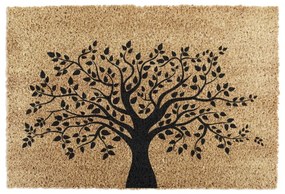 Рогозка от естествени кокосови влакна , 40 x 60 cm Tree of Life - Artsy Doormats