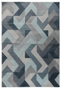 Синьо-сив килим , 200 x 290 cm Aurora - Flair Rugs