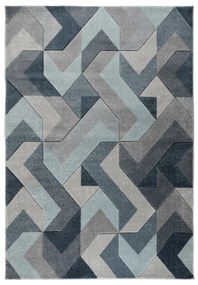 Синьо-сив килим , 160 x 230 cm Aurora - Flair Rugs