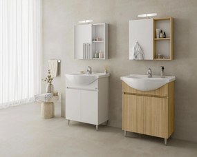 Комплект за баня Drop Alfa 65 -Естествен светъл цвят