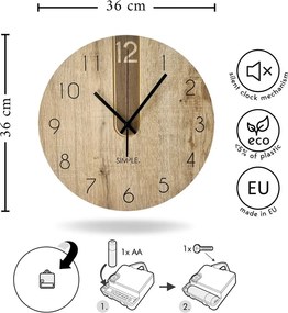 Стенен часовник ø 36 cm Joseph – Styler