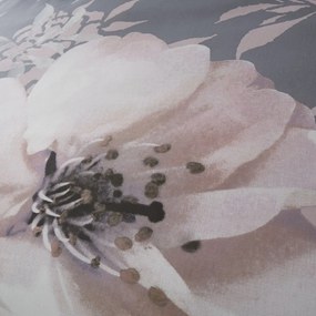 Сиво спално бельо , 200 x 200 cm Dramatic Floral - Catherine Lansfield