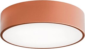Плафон със сензор CLEO 2xE27/24W/230V, Ø 30 см, меден