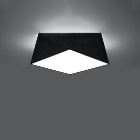 Черно осветително тяло за таван 35x35 cm Koma – Nice Lamps
