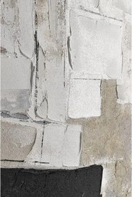 Печатна/с ръчно рисувани елементи върху платно картина 80x80 cm Crown – Bizzotto