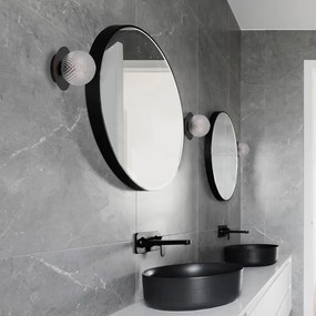 Черна лампа за таван , ø 14 cm Musa - SULION