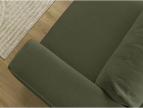 Зелен сгъваем/с място за съхранение диван 265 cm Ezechiel – Bobochic Paris