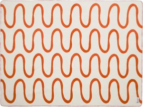 Оранжево одеяло 150x200 cm Swirl – noo.ma