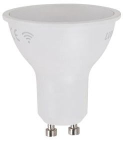 Комплект от 5 Smart GU10 50mm димируеми LED крушки Opal 7W 630 lm 4000K