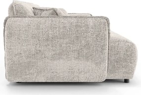 Бежов шенилов диван 250 cm Nelia Big – Ropez