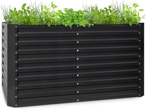 Blumfeldt High Grow Straight, повдигната леха, 200 x 90 x 100 cm, 1800 l, стомана