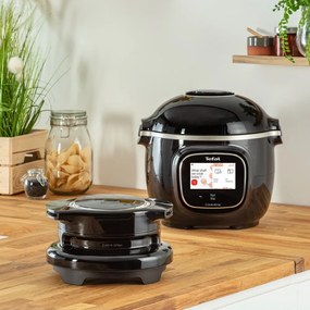 Черен фритюрник с горещ въздух Cook4Me EY150830 – Tefal