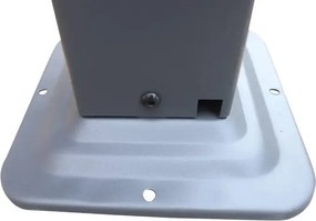 Пергола Hesperide Evonis, Алуминий и стомана, Графит, 4x3 m