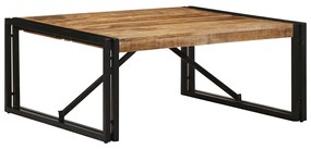 4016670 vidaXL Масичка за кафе 80x80x35 cm Масивна груба дървесина Манго