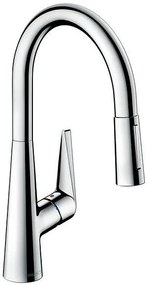 Кухненски смесител, 72813000, Hansgrohe, с изтеглящ се чучур