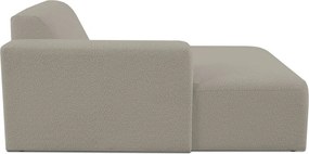 Светлокафяв модулен диван от букле (ляв ъгъл) Roxy – Scandic