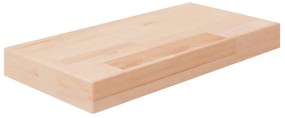 342948 vidaXL Дъска за рафт, 40x20x4 см, необработен масивен дъб
