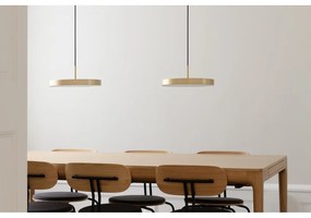 LED висящо осветително тяло златно с метален абажур ø 31 cm Asteria Mini – UMAGE