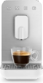 Еспресо машина SMEG Collezione BCC11WHMEU, 1350 W, 19 bar, 1.4 л, 8 функции, Вградена мелачка, Бял
