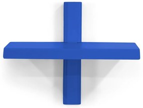 Син метален стенен рафт 28 cm Hola – Spinder Design