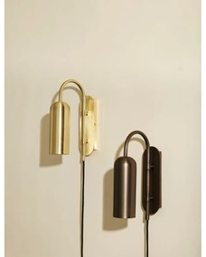 Стенна лампа златна Zenith – Hübsch