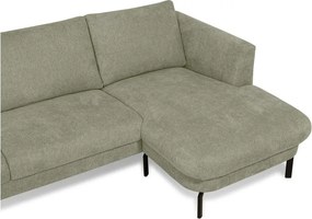 Светлозелен ъглов диван (десен ъгъл) Gomero – Scandic