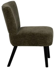 Зелено шенилово кресло – Ixia