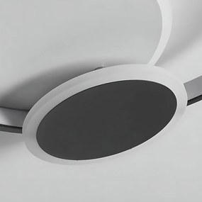 Плафон APP1709-C Black LED