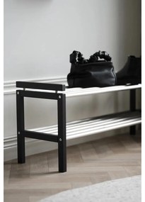 Стойка за обувки от масивен дъб естествена Confetti – Rowico