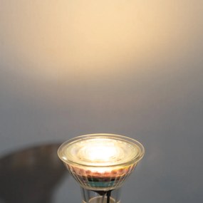 Комплект от 5 GU10 50mm димируеми в келвини LED крушки прозрачни 4.5W 345 lm 2000-2700K