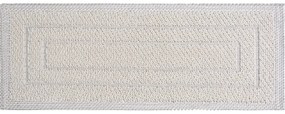 Кремави памучни килими за стълби в комплект от 16 бр. 25x65 cm Tablo Krem – Vitaus