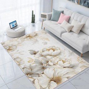 Кремав килим подходящ за пране 160x230 cm Soft and Gentle – Mila Home