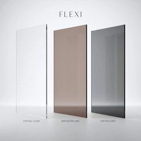 Параван за душ Rea Flexi Grey / Titan 80