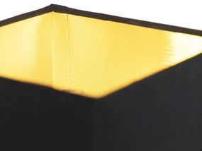 Интелигентна стенна лампа черна с USB с Wifi A60 и GU10 - Zeno