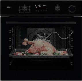 AEG NBR6P531SB SenseCook със SteamCrisp Фурна за вграждане Пиролиза