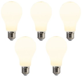 Комплект от 5 LED крушки E27 A67 Опал 8W 900lm 2700K