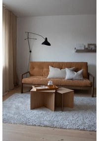 Разтегателен диван в цвят горчица 205 cm Knob - Karup Design