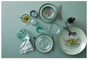 Зелена/черна глинена купа ø 40 cm Gastro Black/Green – Bitz