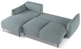 Светлосин ъглов диван (ляв ъгъл) Malie – Makamii