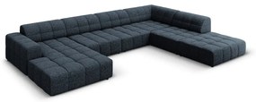 Син ъглов диван (десен ъгъл/U-образна форма) Chicago - Cosmopolitan Design