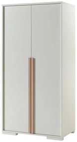 Бял детски гардероб 99x195 cm Londen - Vipack