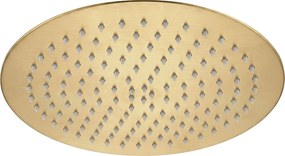 Кръгла душ глава REA JS-P014BG 30cm Brush Gold