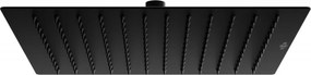Mexen Slim душ пита 30 x 30 см, черна - 79130-70