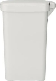 Кош за боклук с педал Brabantia StepUp 1008480, 16 л, Екологични материали, Голям отвор, Светлосив