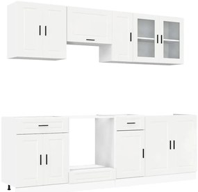 3314843 vidaXL Комплект кухненски шкафове от 8 части Kalmar, инженерно дърво