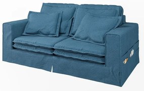 Син диван 196 cm Nora – Ropez