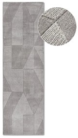 Сива ръчно изработена вълнена пътека 80x250 cm Ursule – Villeroy&Boch
